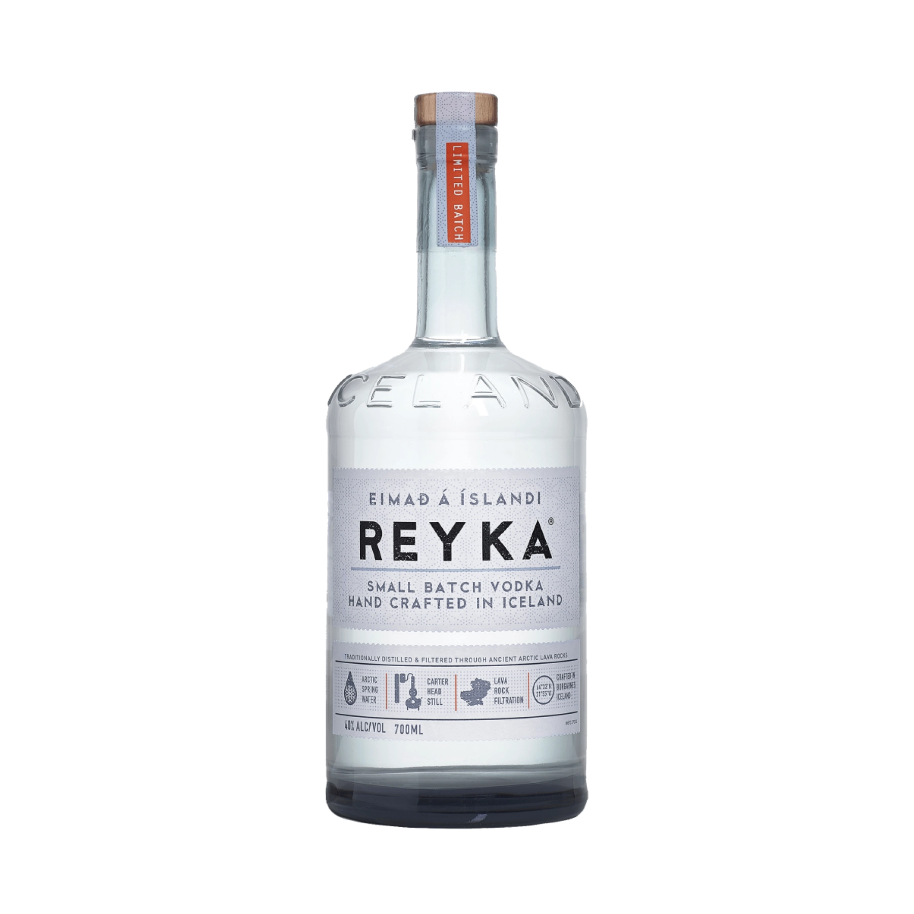 Rượu Vodka Iceland ReyKa Vodka